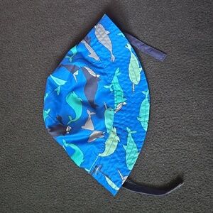 Swim Baby Bucket Hat, Whales, 6-12 M